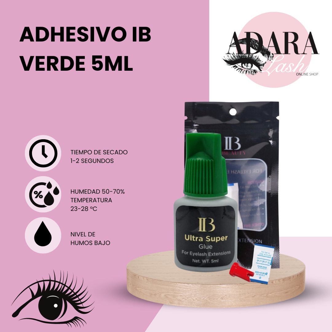 Adhesivo IB Tapa Verde 5ml /  Envío Gratis
