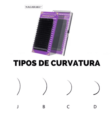 50 Blister Nagaraku 1*1 Para Extension De Pestañas MAYOREO / ENVÍO GRATIS