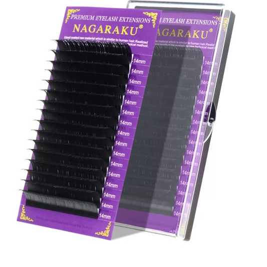 Pestaña Nagaraku 1*1 Una Medida Extensión De Pestañas