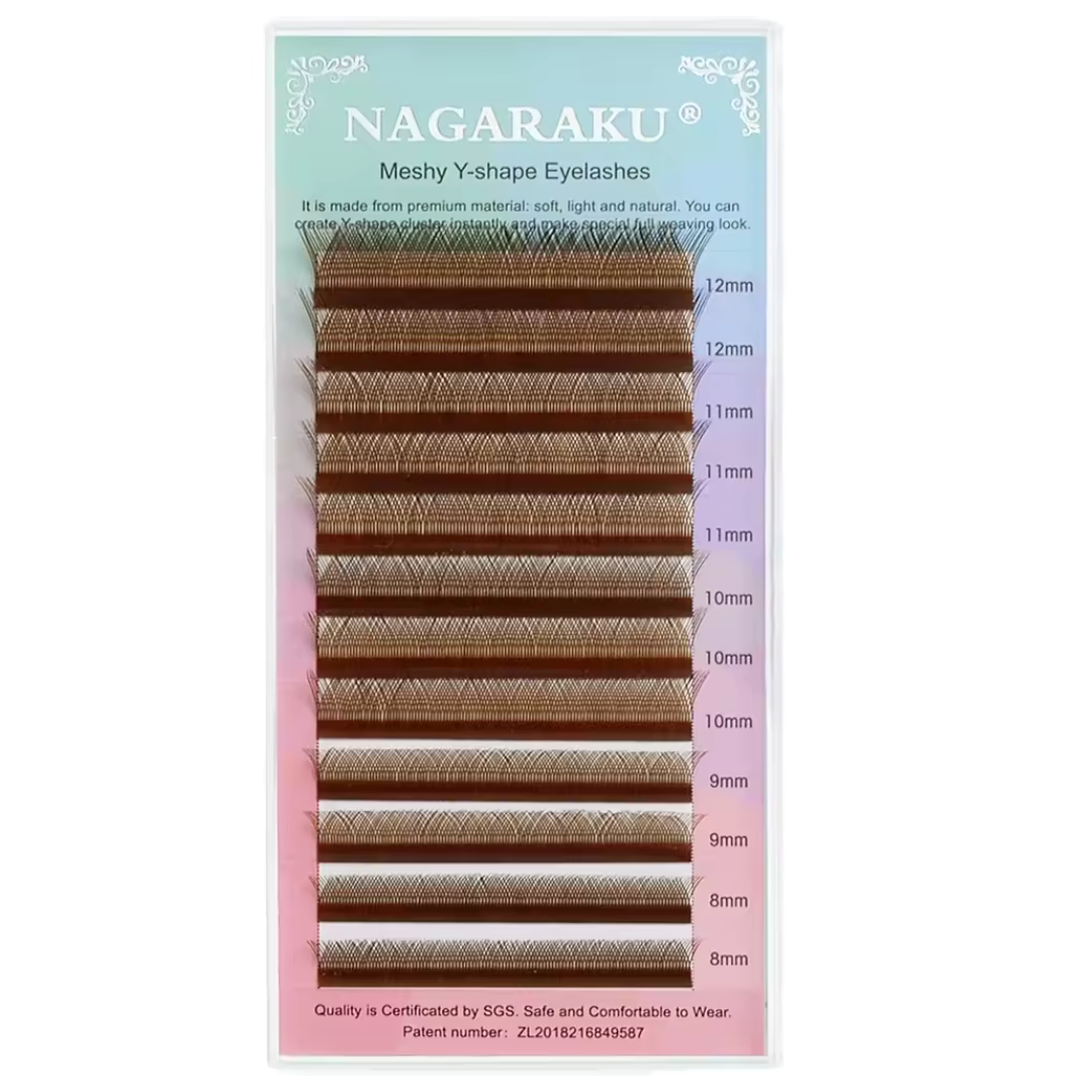 Extensiones De Pestañas Nagaraku Yy Colores