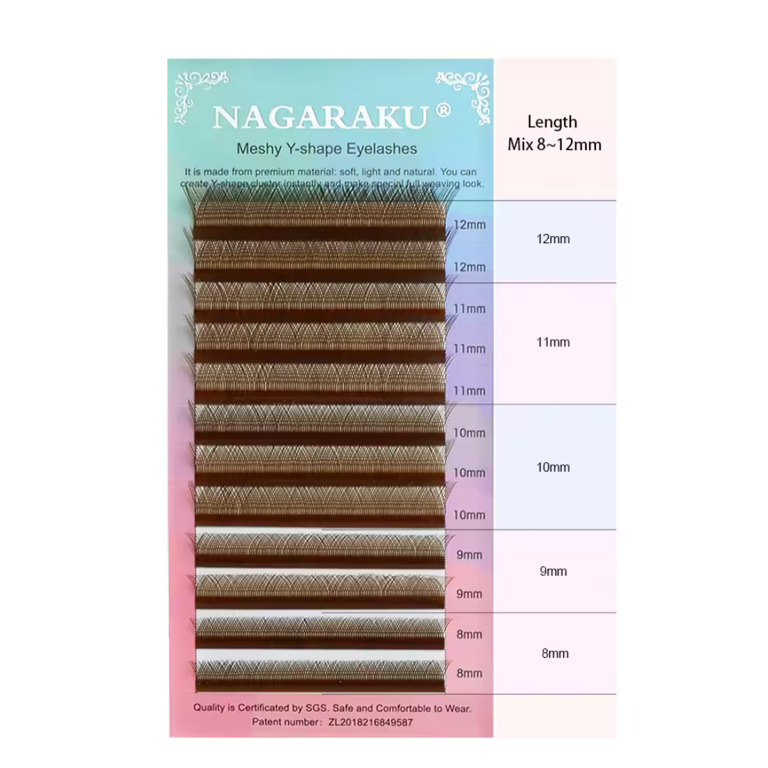 Extensiones De Pestañas Nagaraku Yy Colores