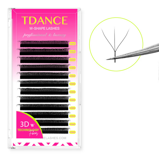 Fibras Tecnológicas 3d W T Dance Para Extensiones De Pestaña